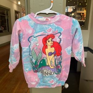 90s vintage Disney Little Mermaid sweatshirt made in USA 3T-4T